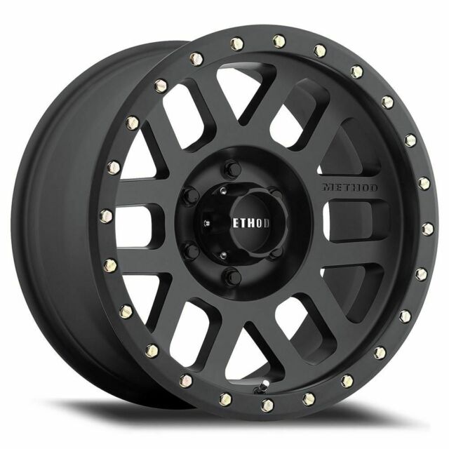 Method Race Wheels MR309 Grid, 17x8.5, 0mm Offset, 6x5.5, 108mm Centerbore, Matte Black - eliteracefab.com