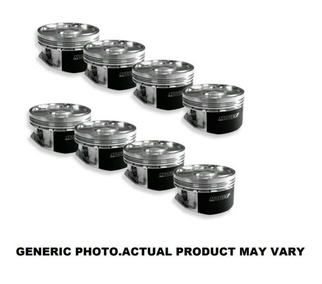 MANLEY 598000C-8 Piston Kit Set (Ford Coyote 5.0L DOHC 4 Valve 3.630in Bore +3.75cc Dome 11.0 CR) - eliteracefab.com