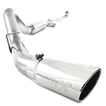 MBRP XP Series T409 Stainless - 4" Down Pipe Back Single Exhaust - 01-07 Duramax EC/CC - S6004409 - eliteracefab.com