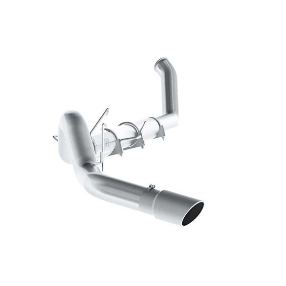 MBRP Installer Series Aluminized 5" SINGLE Exhaust - 03-04 Dodge - S61140AL - eliteracefab.com