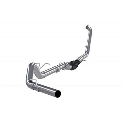 MBRP SLM Series 4" Turbo Back Off Road Single No Muffler Exhaust - 03-07 Ford (All Crew & Extended Cabs) (Off-Road) - S6212SLM - eliteracefab.com