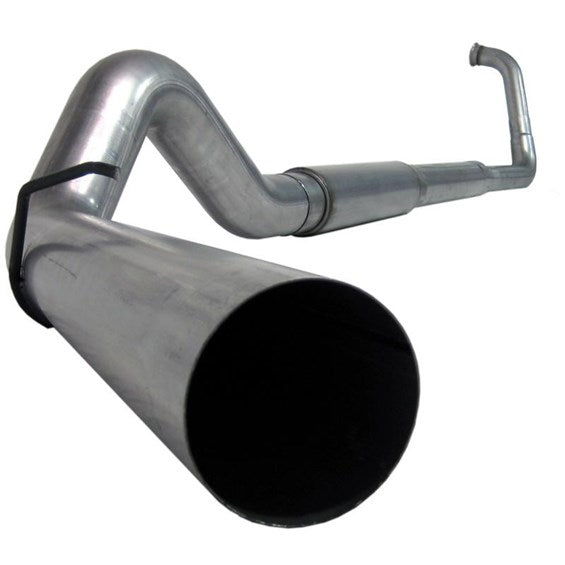 MBRP Installer Series Aluminized 5" SINGLE Exhaust - 03-07 Ford (Ext. & Crew Cab)(Off-Road) - S62240AL - eliteracefab.com