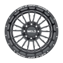 Weld W121 20X10 Scorch 6X135 6X139.7 ET13 BS6.00 Gloss Black MIL 106.1 - eliteracefab.com