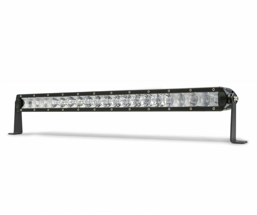 DV8 Offroad SL 8 Slim 20in Light Bar Slim 100W Spot 5W CREE LED - Black - eliteracefab.com