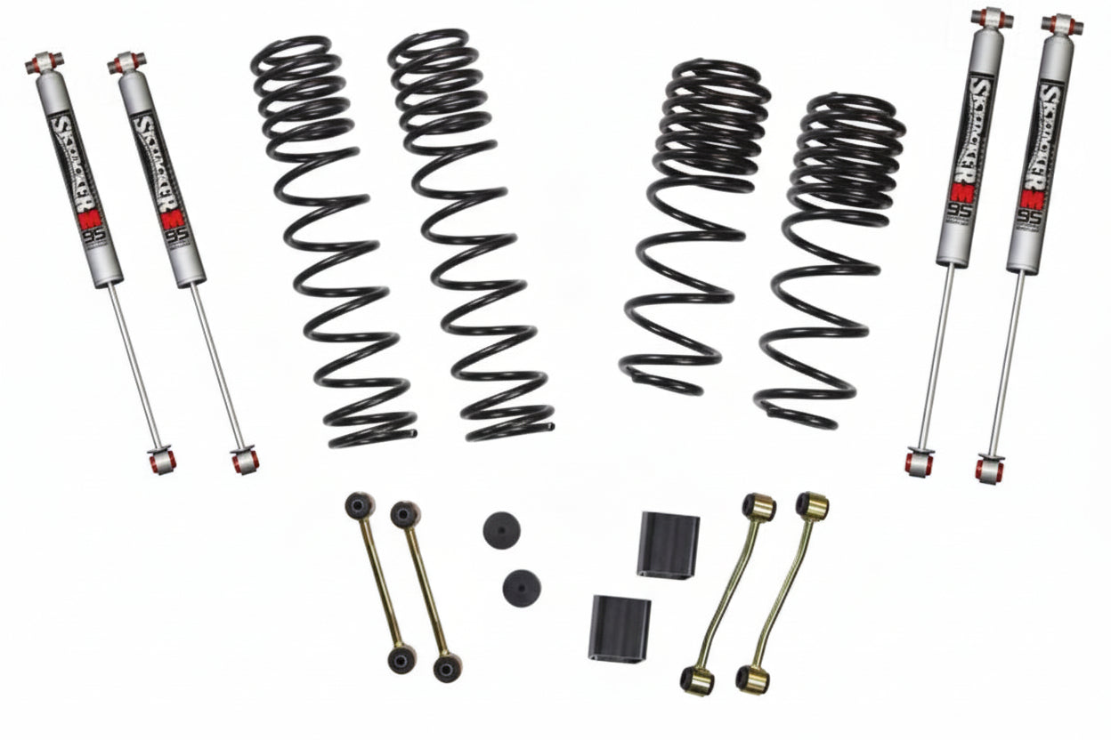 Skyjacker JL25BPMLT long travel lift kit Jeep Wrangler JL with M95 shocks