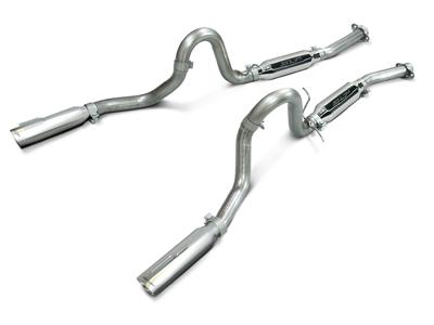 SLP 1999-2004 Ford Mustang 4.6L LoudMouth Cat-Back Exhaust System - eliteracefab.com