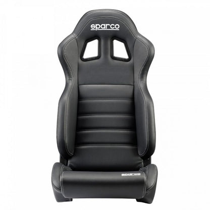 Sparco Seat R100 Vinyl Blk - eliteracefab.com