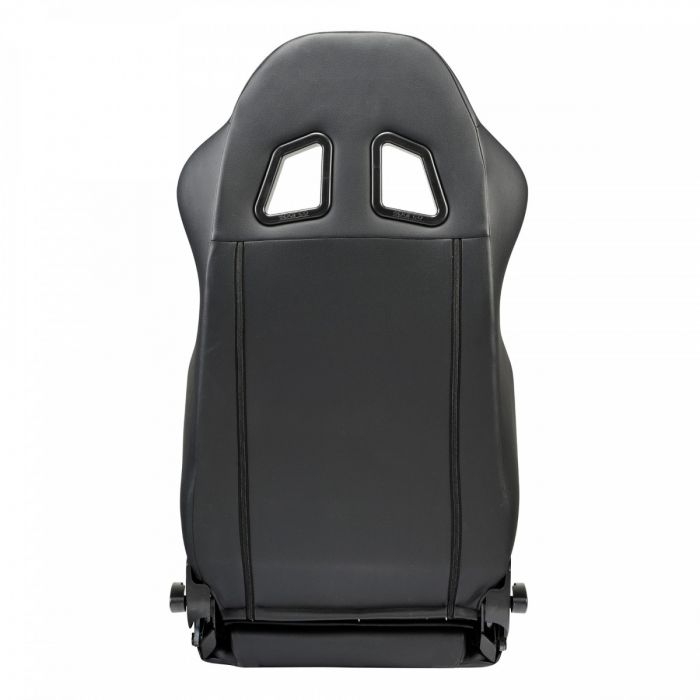 Sparco Seat R100 Vinyl Blk - eliteracefab.com