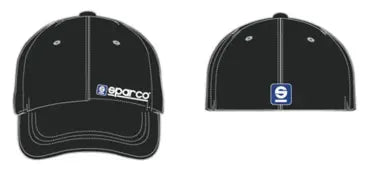 Sparco Cap Lid Black Sml/Med - eliteracefab.com