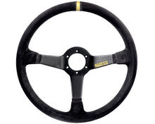 Load image into Gallery viewer, Sparco Strwhl 368 Suede Black - eliteracefab.com