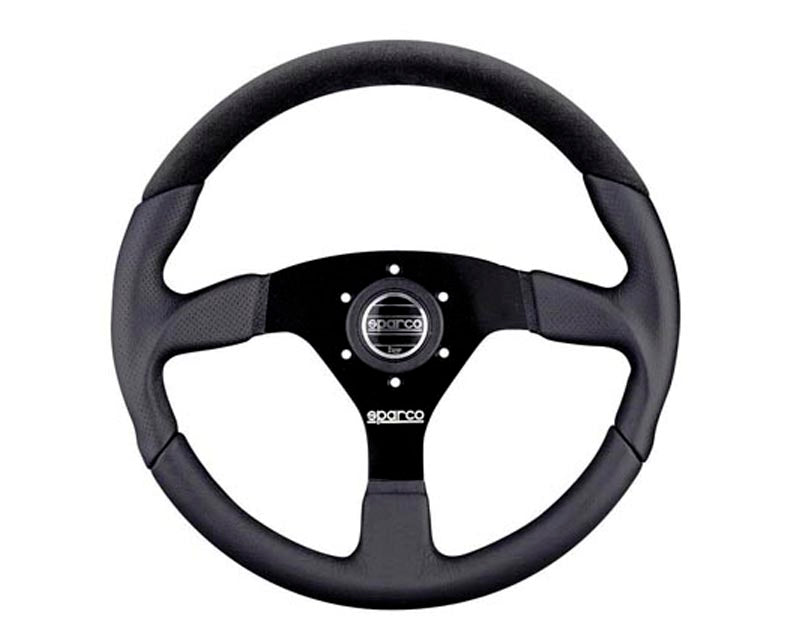 Sparco Strwhl L505 Lap 5 Blk/Blk/Blk - eliteracefab.com