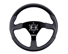 Load image into Gallery viewer, Sparco Strwhl L505 Lap 5 Blk/Blk/Blk - eliteracefab.com