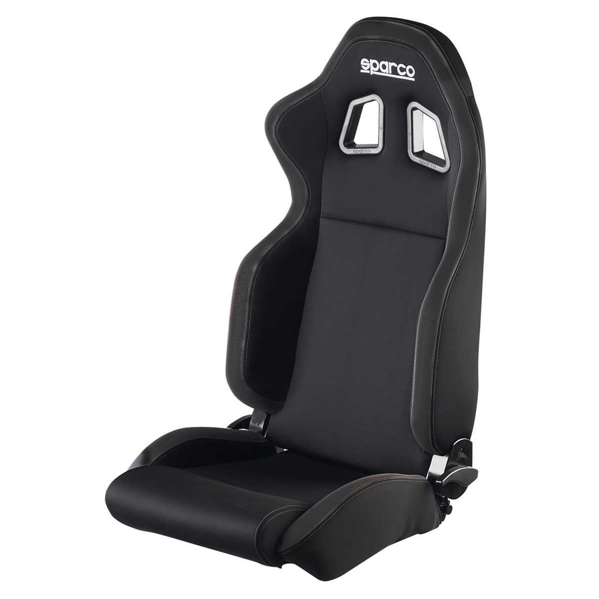 Sparco R100 Street Seats Black Cloth 009014NRNR - eliteracefab.com