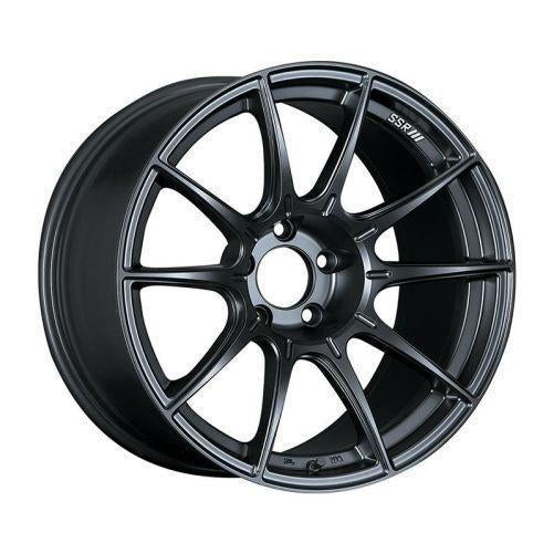 SSR GTX01 18x8.5 5x114.3 44mm Offset Flat Black Wheel - eliteracefab.com