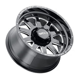 Weld W102 20X9.0 Stealth 6X135 6X139.7 ET00 BS5.00 Gloss Black MIL 106.1