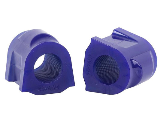 SuperPro SPF4396-24K 24mm front sway bar mount bushings fit 2014–2021 Subaru WRX & Forester.