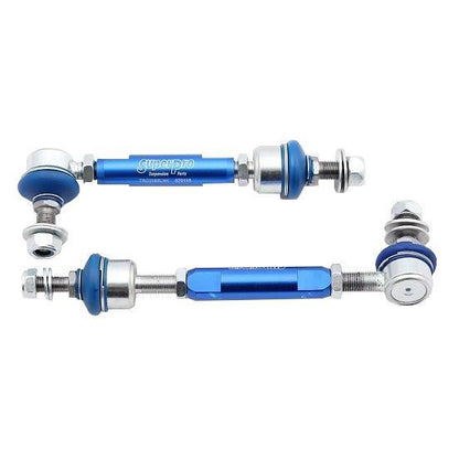 SuperPro 2003 Lexus GX470 Base Rear HD Adjustable End Link Set - 12mm Studs - eliteracefab.com