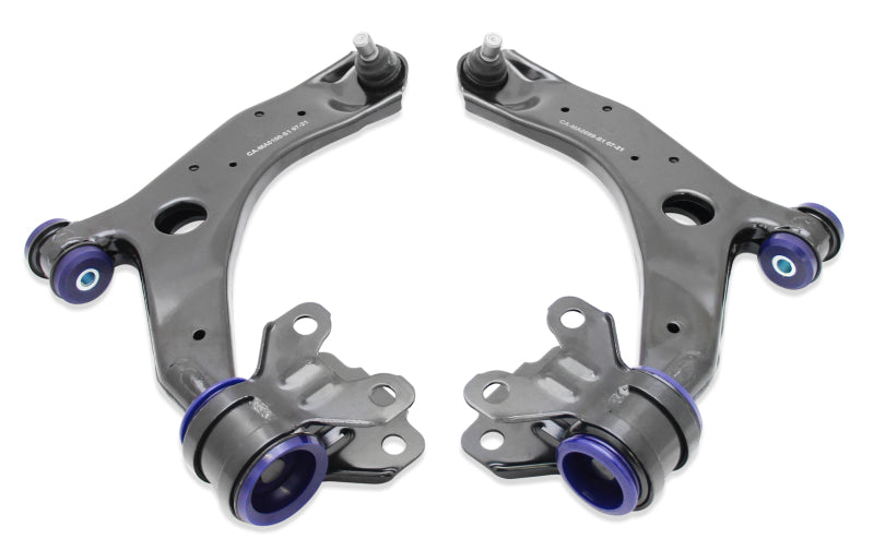 SuperPro TRC1051 Front Lower Control Arm Set with Bushings for Mazda 3 2010–2013