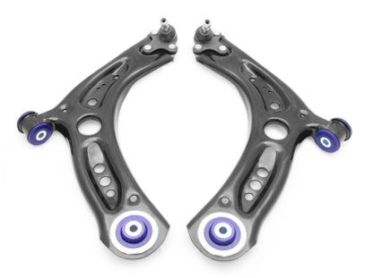 SuperPro TRC1070 Front Control Arm Set with Bushings for Audi VW