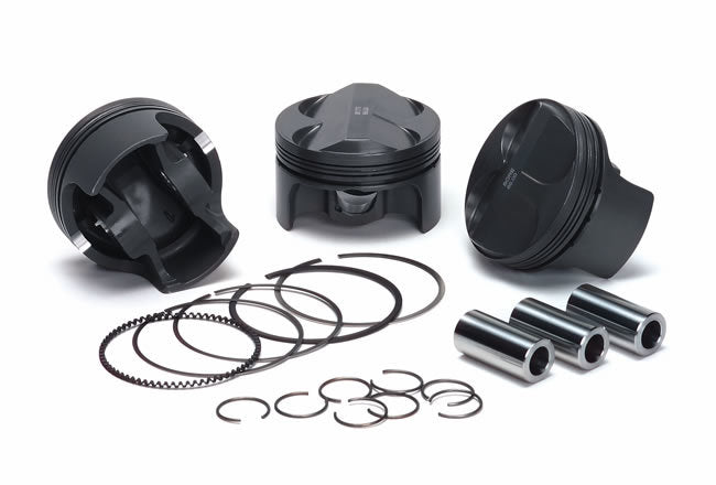 Supertech Mazda Miata 1.8L 84mm Bore 30.5mm Comp Height 10.5cc Dome 11:1 CR Pistons - Set of 4 - eliteracefab.com