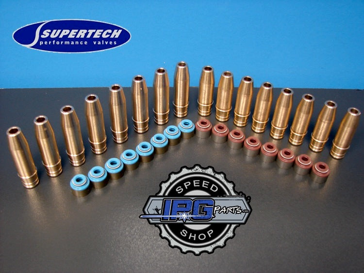 Supertech Honda S2000 Manganese Bronze Exhaust Valve Guide 5.5mm Stem - Set of 8 - eliteracefab.com