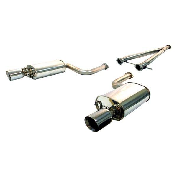 Revel Medallion Touring-S Catback Exhaust - Dual Muffler 98-05 Lexus GS400/430 - eliteracefab.com