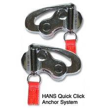 Load image into Gallery viewer, HANS Quick Click Anchor Attachment for SAH Helmets - eliteracefab.com