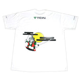 Tein White Nitouryu (Dampachi Samurai) T-Shirt Large