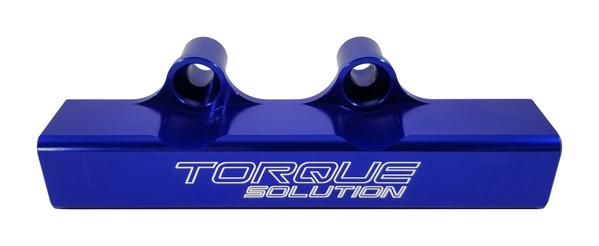 Torque Solution Top Feed Fuel Rails: 02-14 Subaru WRX / 07-18 STI - Blue - eliteracefab.com