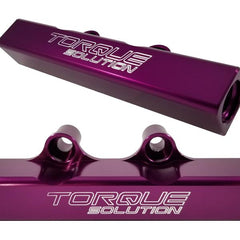 Torque Solution Top Feed Fuel Rails: 02-14 Subaru WRX / 07-18 STI - Purple - eliteracefab.com