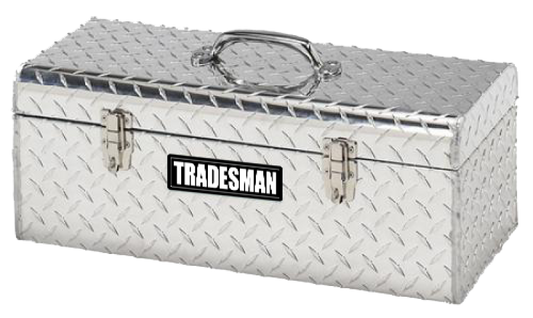Tradesman 5124T 24 inch brite aluminum handheld tool box