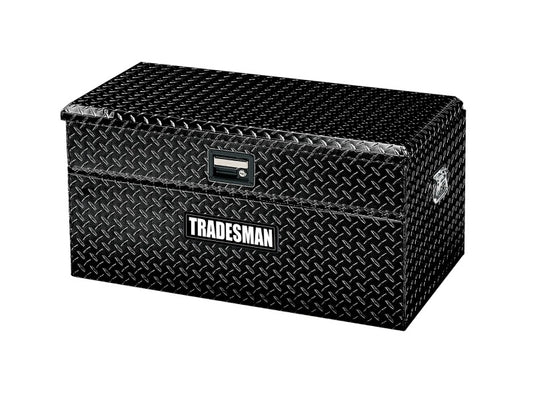 Tradesman 79436 36 inch black aluminum flush mount truck tool box