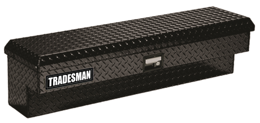 Tradesman 79748 48 inch black aluminum side bin truck tool box