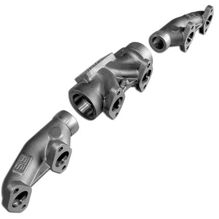 ATS Diesel 1994 - Early 98 Dodge 5.9L 12-Valve Cummins 3pc T3 PulseFlow Exhaust Manifold - eliteracefab.com