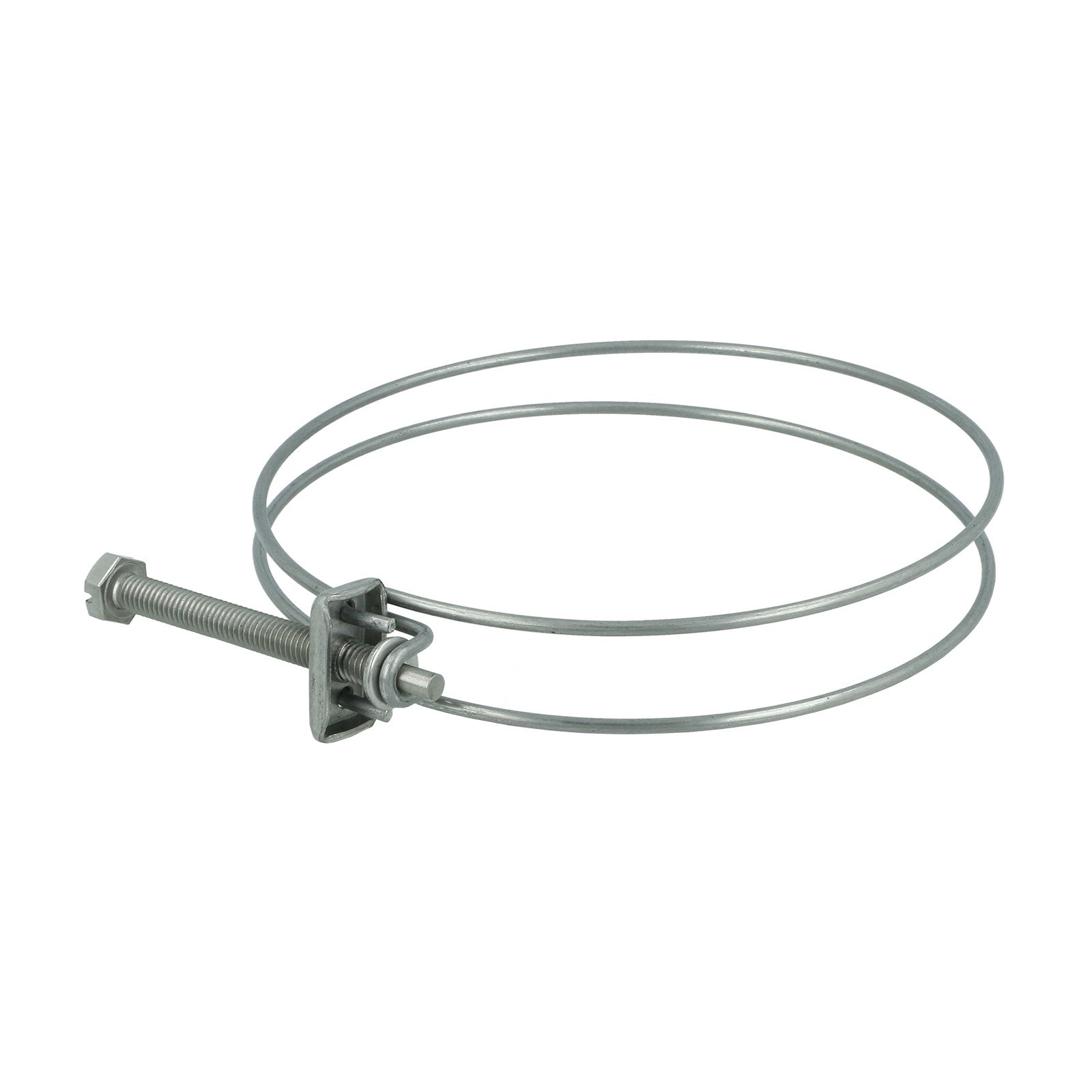 BOOST Products 4" Double Wire Hose Clamp - Stainless Steel Range