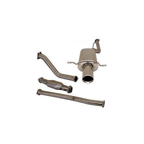 TURBOXS TURBOBACK EXHAUST SYSTEM WITH HIGH FLOW CATALYTIC CONVERTER SUBARU IMPREZA WRX STI LIMITED; 2002-2007 - eliteracefab.com