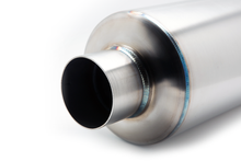 Load image into Gallery viewer, UNIVERSAL STREET MUFFLER - TURNDOWN TIP 3 inch Street Muffler - eliteracefab.com