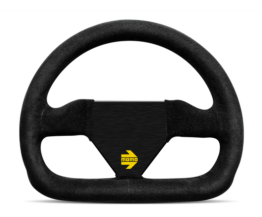 MOMO MOD.12 250mm Black Suede Steering Wheel (R1922/25S) MOMO