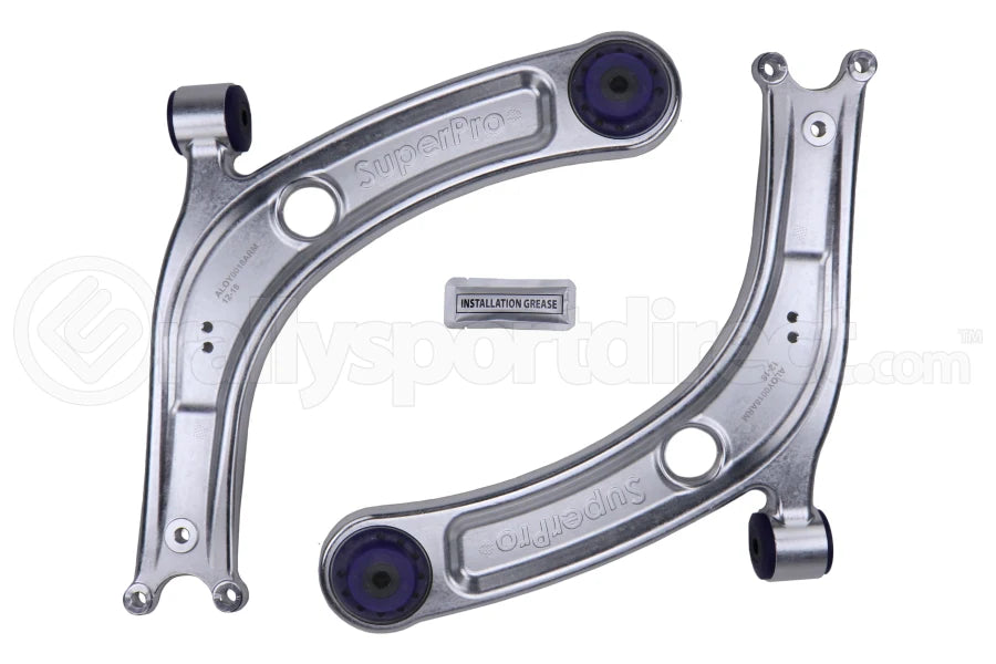 SuperPro 2015 Audi A3 Quattro Premium Front Lower Forged Alloy Control Arm Kit - eliteracefab.com