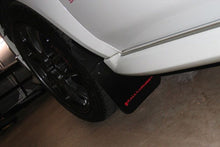 Load image into Gallery viewer, Rally Armor UR Mudflaps Black Urethane Red Logo 2002-2007 Impreza / 2002-2007 WRX / 2004-2007 STI - eliteracefab.com