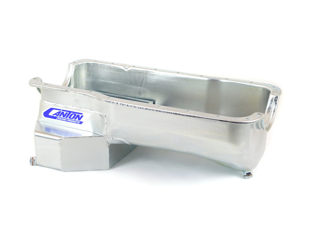 Canton 15-694S Oil Pan For Ford 351W Rear T Sump Road Race Pan With No Scraper - eliteracefab.com