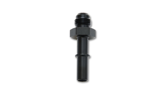 Vibrant 3/8in Barbed Tee Adapter - Black Anodized