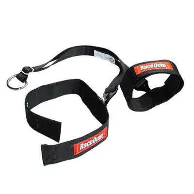 RaceQuip Black SFI Adult Arm Restraints.