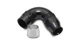 Vibrant -8AN 120 Degree Hose End Fitting for PTFE Lined Hose