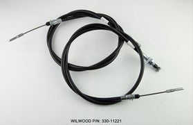 Wilwood Parking Brake Cable Kit Internal P-Brake 2005-10 Mustang - eliteracefab.com