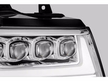 Load image into Gallery viewer, AlphaRex 07-13 Chevy Avalanche NOVA LED Proj Headlights Plank Style Design Chrome w/Activ Light/DRL - eliteracefab.com