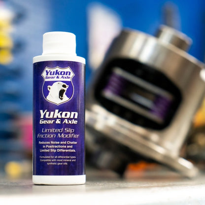 Yukon Gear OILADD limited slip friction modifier 4 ounce bottle for clutch style positraction differentials