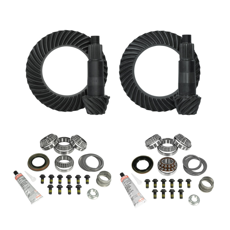 Yukon Gear YGK067 re-gear and install kit for Jeep JL and JT Rubicon Dana 44 front and rear with 4.56 ratio