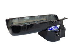 Canton 15-244BLK Oil Pan For Pre-1980 Small Block Chevy F Body Road Race Pan - eliteracefab.com